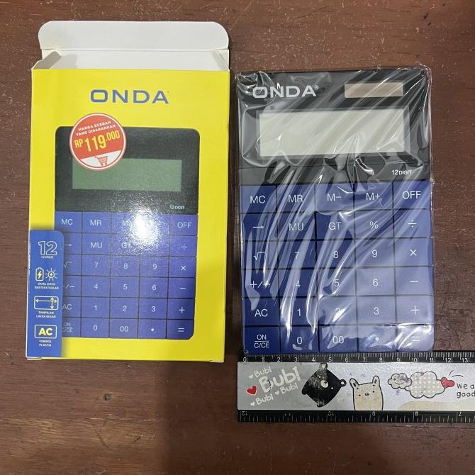

Kalkulator mini onda 12 digit citizen