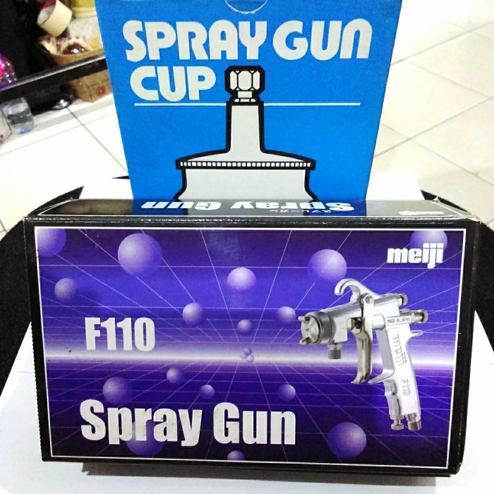 ✅Baru Spray Gun Meiji F110 Tabung Bawah Berkualitas