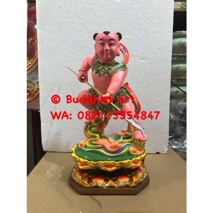 [Original] Patung Dewa Naca Naca Nazha 12 Inch Berkualitas