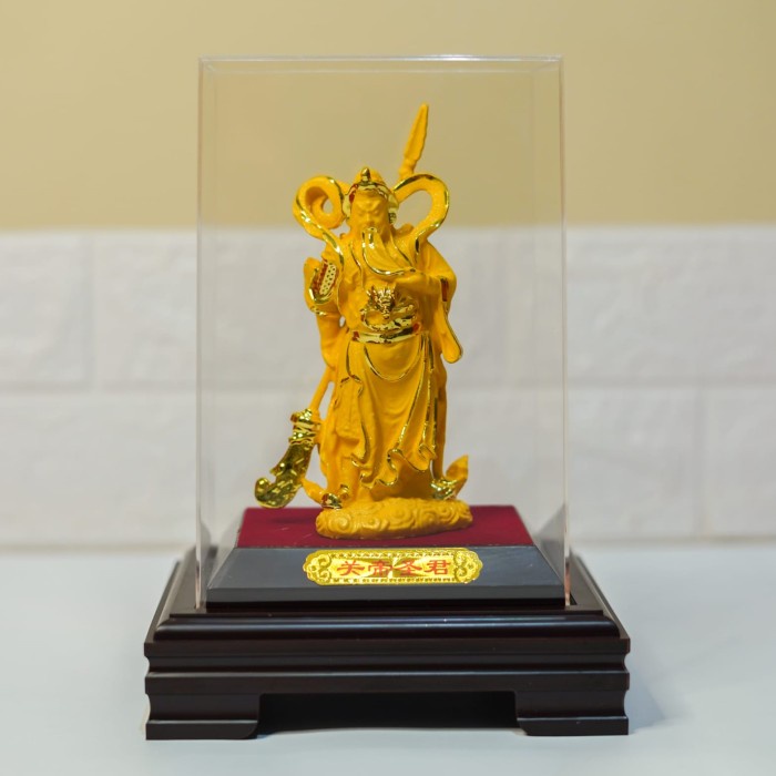 [Original] Patung Kwan Kong Emas Berkualitas