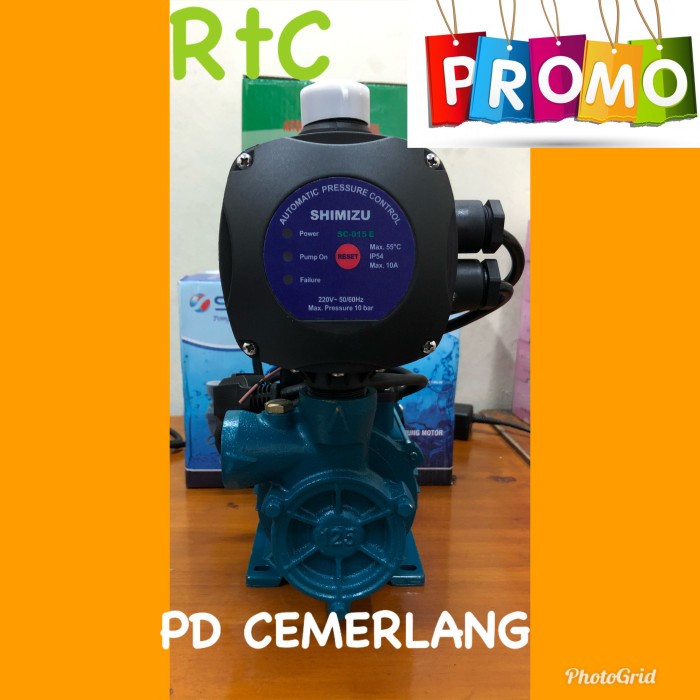 [Original] Pompa Booster Pendorong Air Otomatis Booster Pump San Ei Sanyo Shimizu Limited