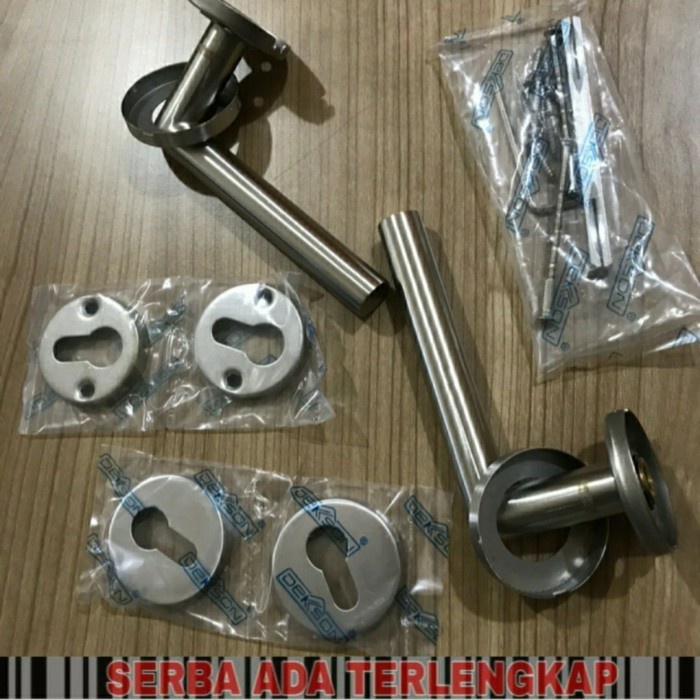 [Ori] Handel Dekson Complete Set Lengkap Kunci/ Gagang Pintu Dekson Premium Bisa Sameday