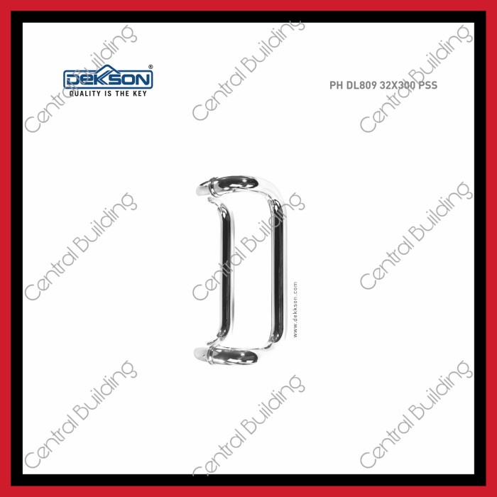 [Ori] Pull Handle D 30Cm Ph Dl 809 Sss Dekson/Gagang Pintu Kaca Dekson Limited