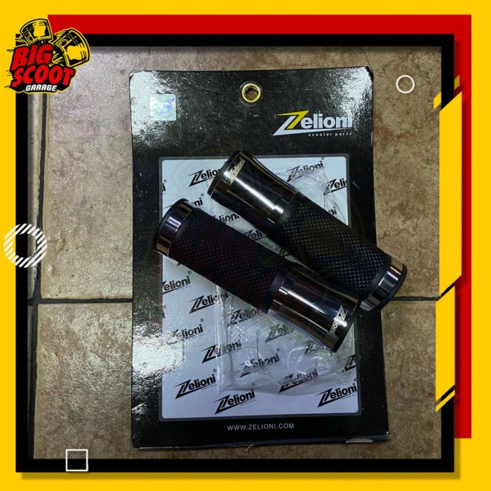 [New Ori] Handgrip Zelioni Chrome Vespa Sprint Primavera S Lx Terbaru