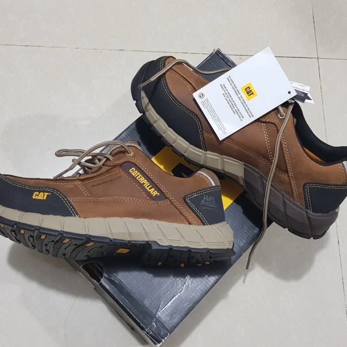 [New Ori] Sepatu Safety Caterpillar Streamline Leather Terbaru