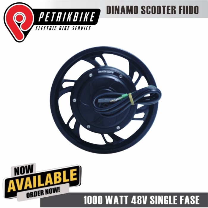 [Baru] Dinamo Scooter Fiido 1000Watt 48V Single Fase Bisa Sameday