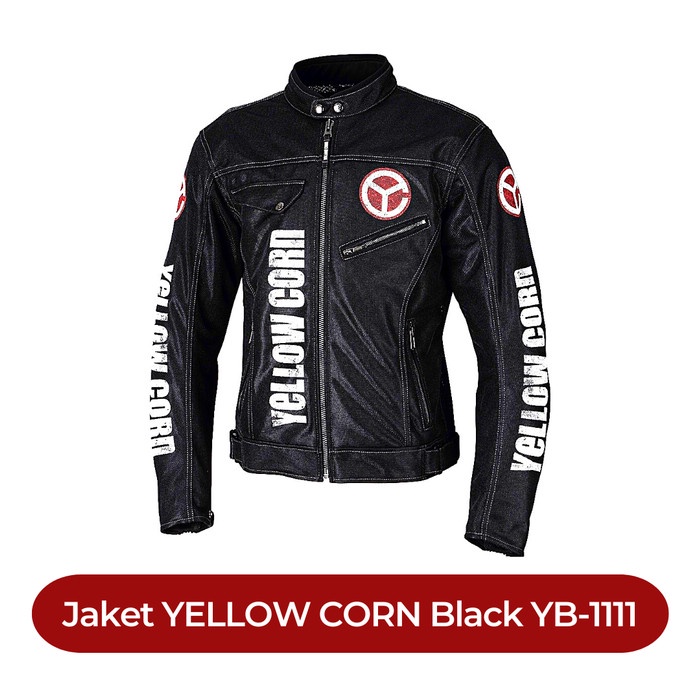 [New Ori] Yellow Corn Riding Jacket Yb-1111 Terbatas