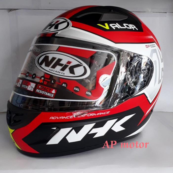[New Ori] Helm Nhk Gp1000#ValorFull Face Terlaris Bisa Gojek