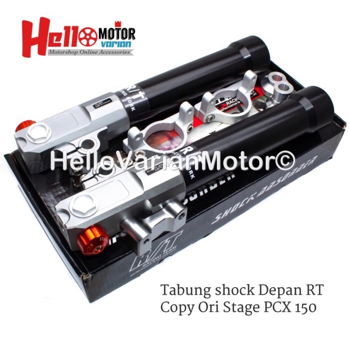 [Baru] Tabung Shock Depan Rt Stage Copy Ori Honda Pcx 150 Bisa Sameday