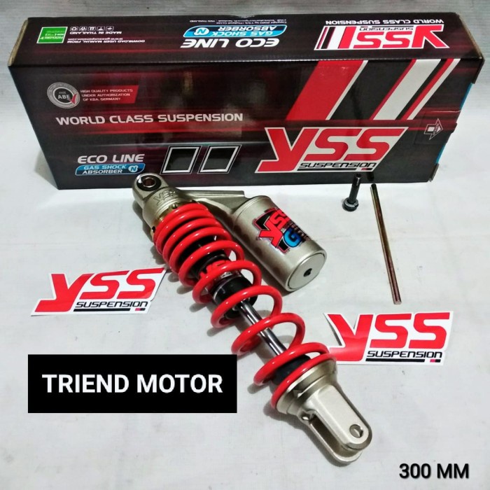 [Baru] Shock Tabung Yss G-Six Mio Fino Beat Scoopy Karbu Vario 110 Old 300Mm Terbaru