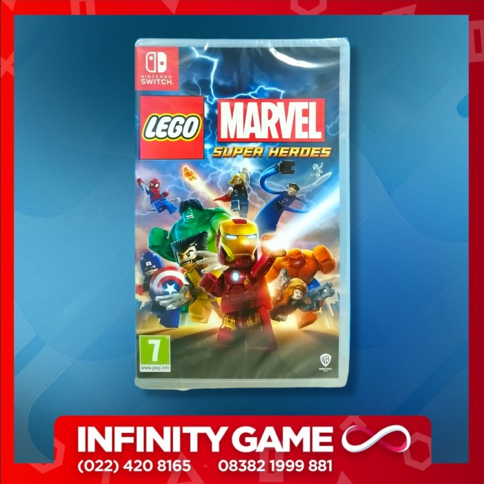 PROMO!!! LEGO MARVEL SUPER HEROES / LEGO MARVEL SUPER NINTENDO SWITCH ORIGINAL TERBARU