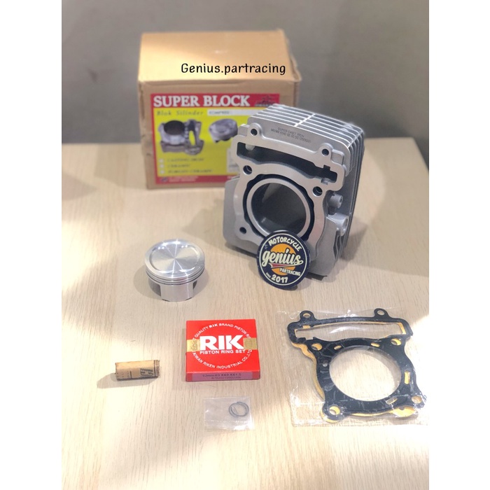 ✨Termurah Blok Seher Brt Double Cooler Mx King - Vixion - Xabre - R15 Uk 62Mm Berkualitas