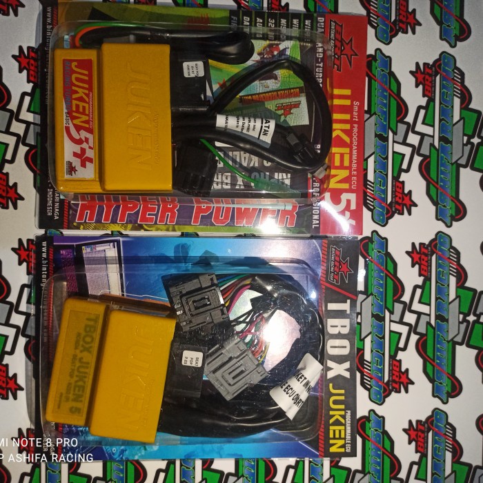 ✨Termurah Ecu Juken 5 Plus Racing Turbo  Beat Esp  Street K81  Limited