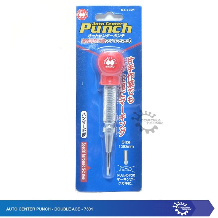 

Auto Center Punch - Double Ace - 7301 star