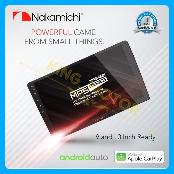 Head Unit Nakamichi NA3102i Deckless MP5 Series 9 inch / 10 inch best