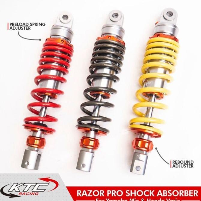 Shockbreaker KTC RAZOR PRO Rebound Fungsi Original KTC Racing