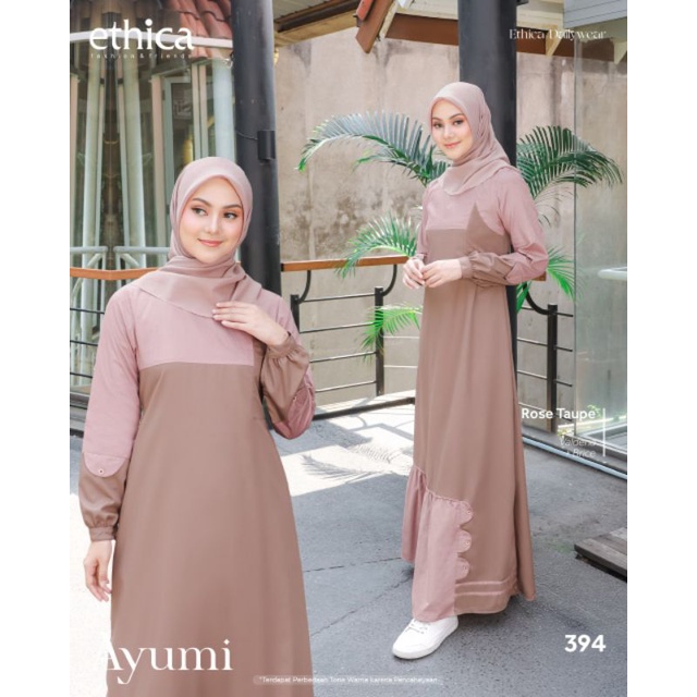 Ethica Dress Daily Ayumi 394 Baju Muslim Wanita