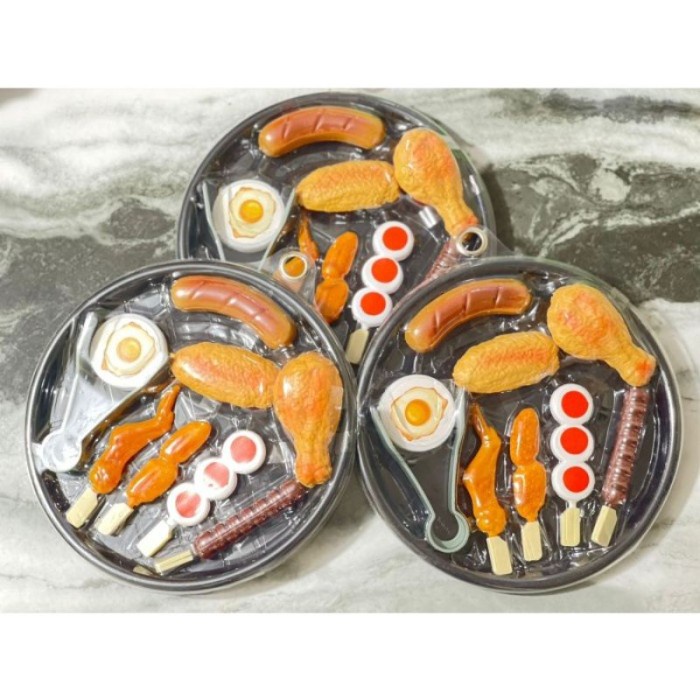 Mainan Masakan BBQ Ayam Bakar Barbeque Nampan SS1588