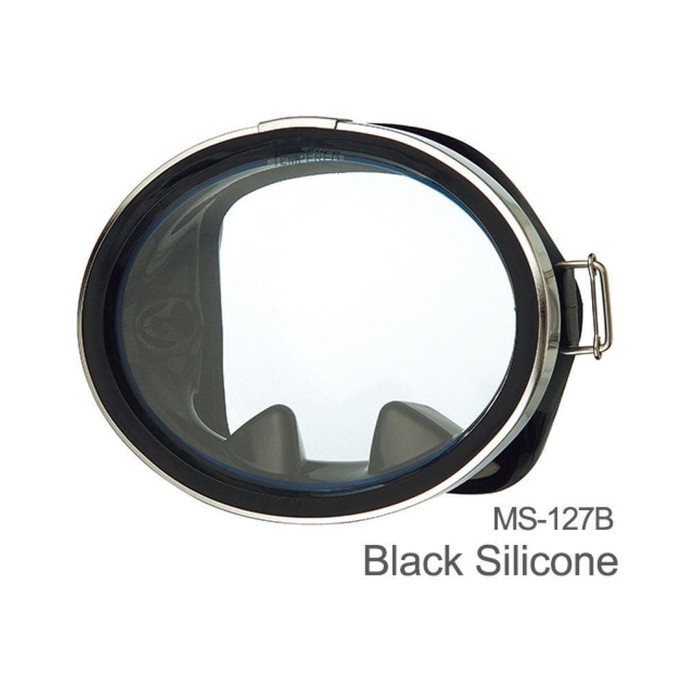 Kacamata Lensa Bulat Oval Selam Scuba Diving Single Mono Lens Classic