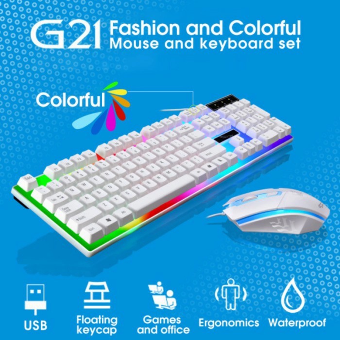 GAMING RGB MOUSE AND KEYBOARD BUNDLE
