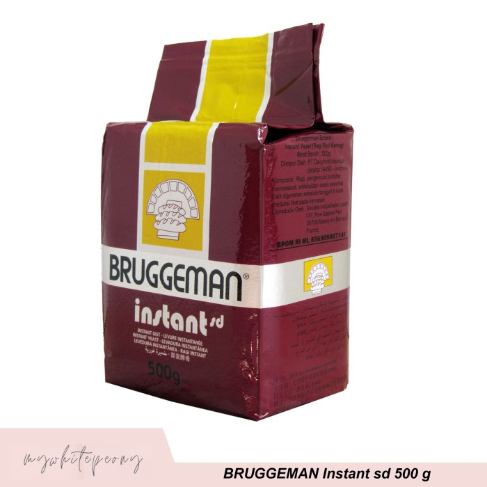 

Promo Instant Yeast / Ragi Instan Bruggeman Brown 500 Gr