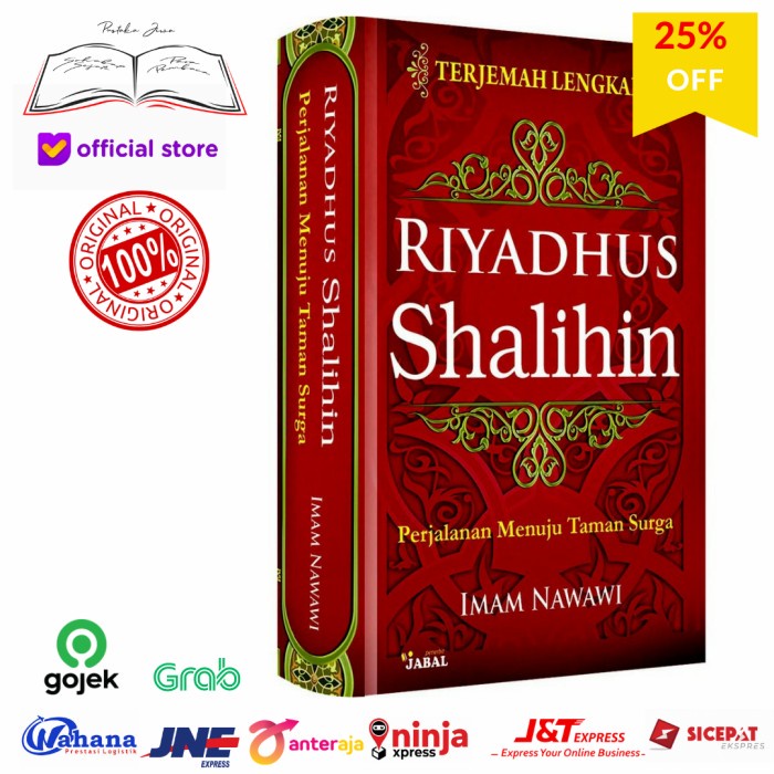 

sale Buku Terjemahan Lengkap Kitab Riyadus Riyadhush Riyadhus Shalihin Termurah