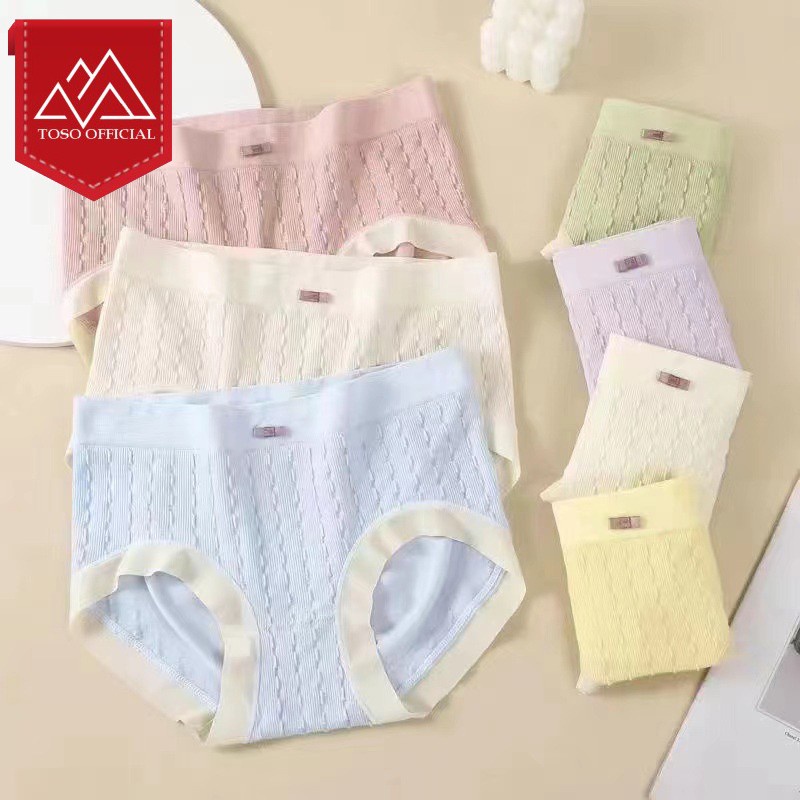 Celana Dalam Wanita Motif Pita Kolor Wanita Motif Garis CD Underwear