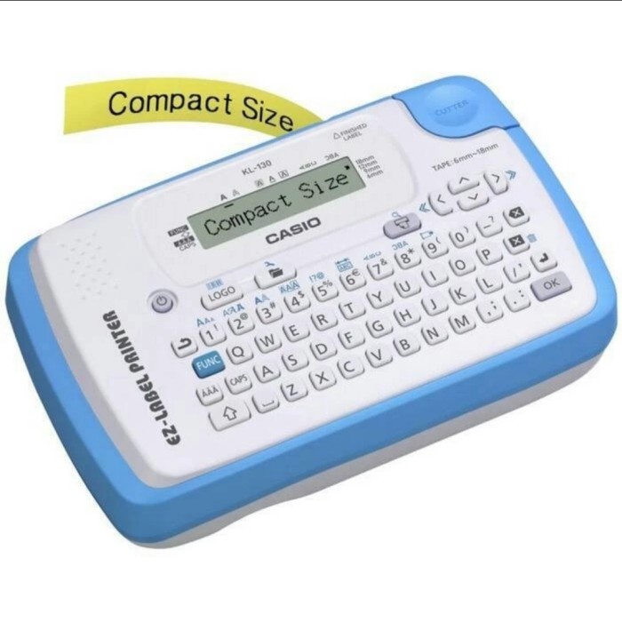 Terbaru Label Printer Casio Kl-130 - Mesin Label Printer Kl130 Promo Terlaris