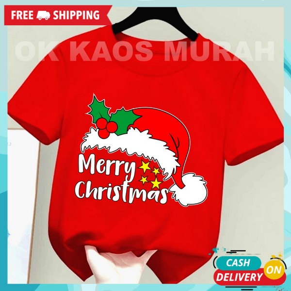 Bju Pohon Natal Terbaru Kasual Tshirt Bunda Maria Seragam Gereja Paskah Ksos Mery Krismas Bsju Rohan