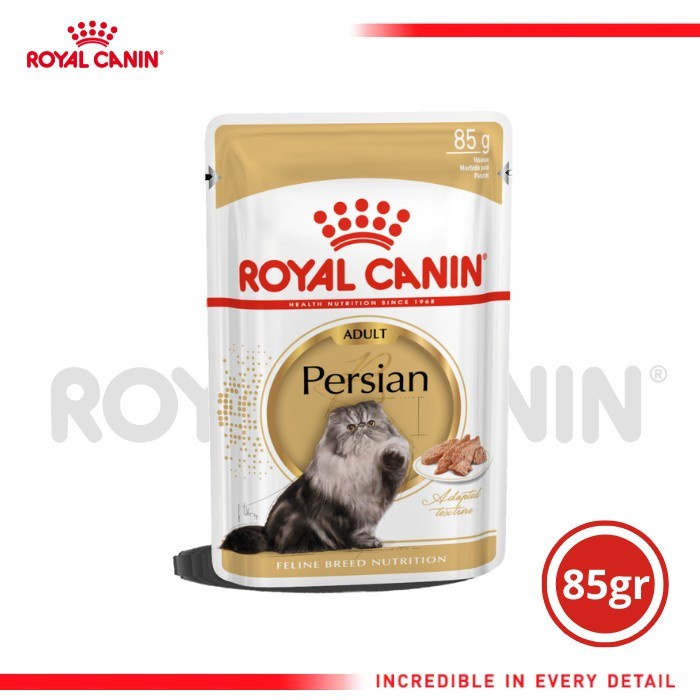 ROYAL CANIN POUCH PERSIAN 85GR WET FOOD