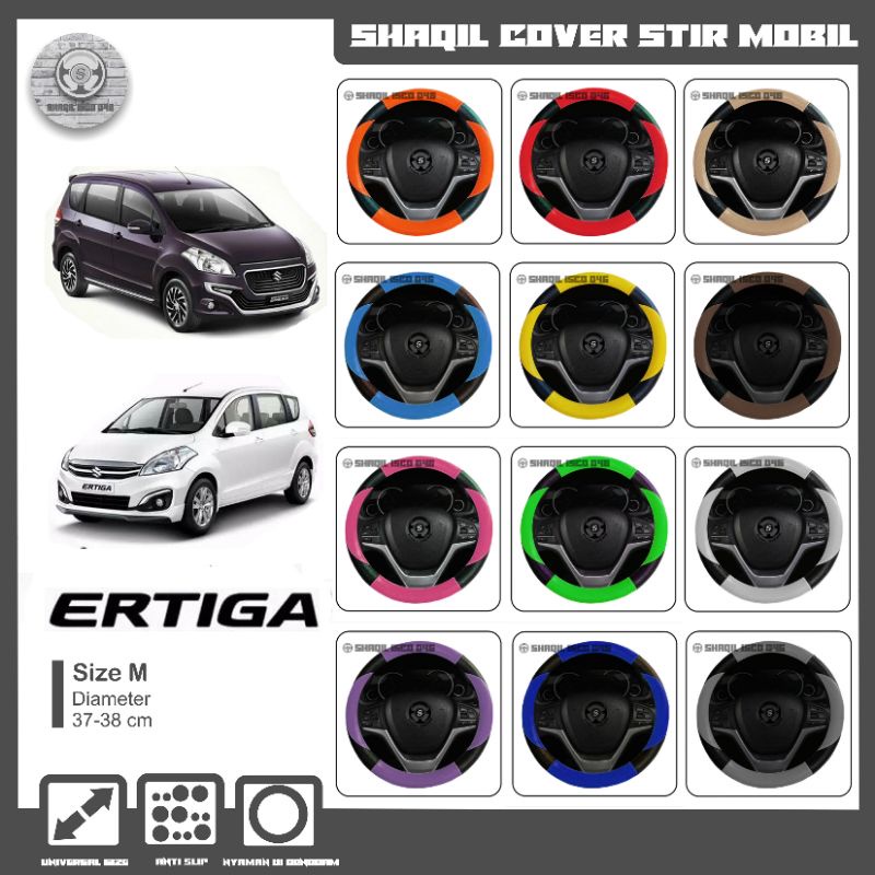 Sarung Stir Mobil Suzuki Ertiga, Cover Stir Mobil Ertiga, Sarung Stir Minibus