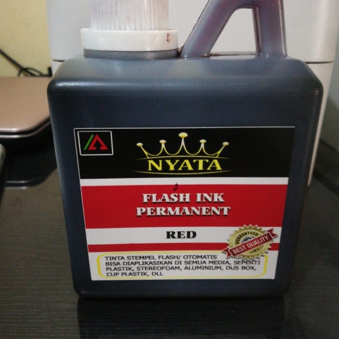 

Sarila Tinta Stempel Permanent Flash /Otomatis Media Plastic Dll .Isi 500 Ml