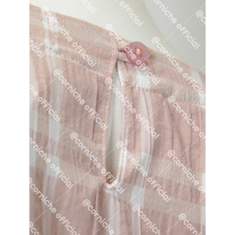STYLISH MODERN Corniche Reza Blouse Krinkle Pink - TP231597