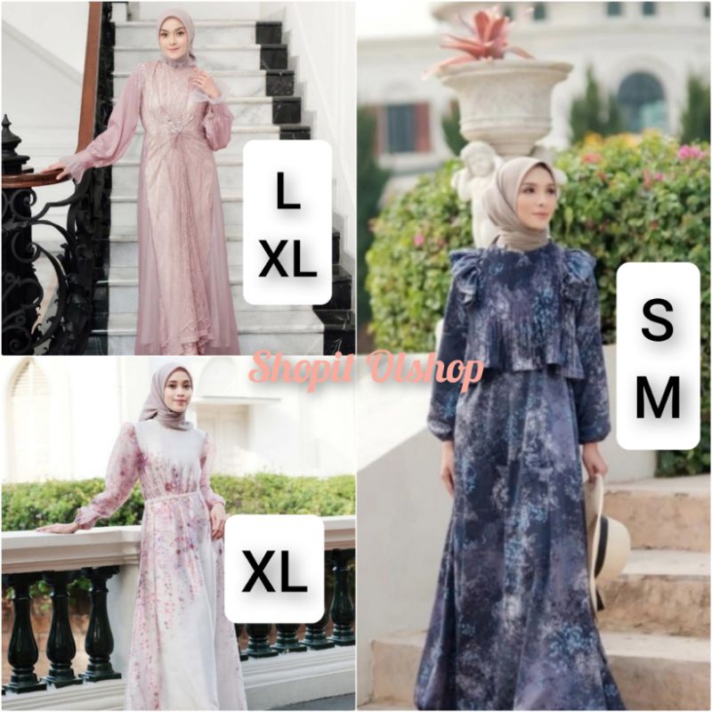 STYLISH MODERN Aurora Dress Laluna Dress Amarylis Dress Chantily Raya Signature Dress Teratai
