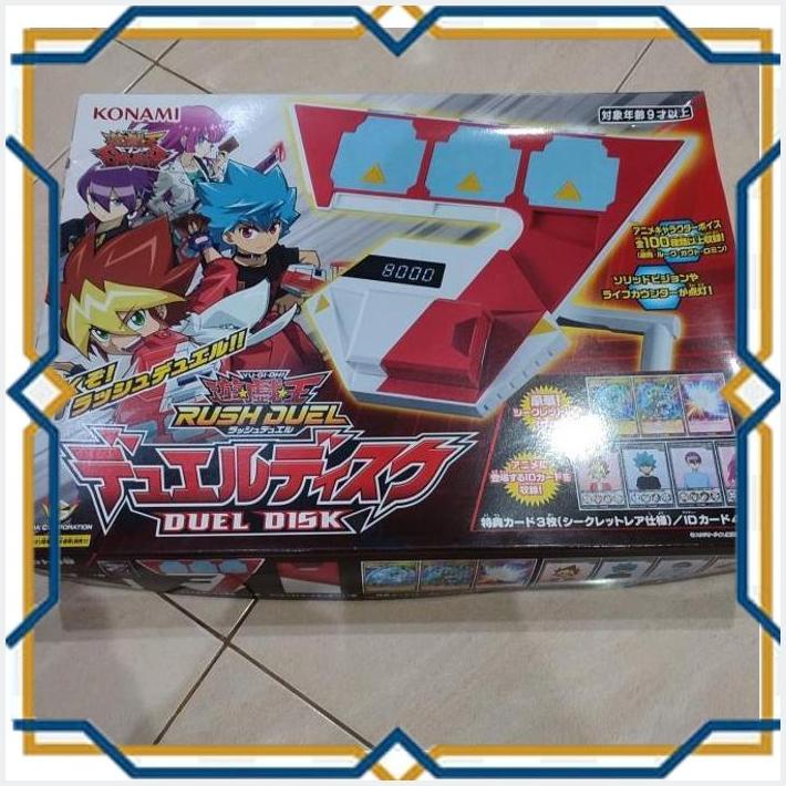 [aug] yugioh konami yu-gi-oh duel monster rush duel disk link ori 1/1