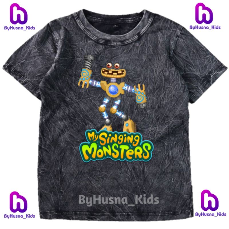 WUBBOX MY SINGING MONSTERS BAJU ANAK KAOS ANAK  MY SINGING MONSTER  ATASAN ANAK PAKAIAN  UNISEX CEWE