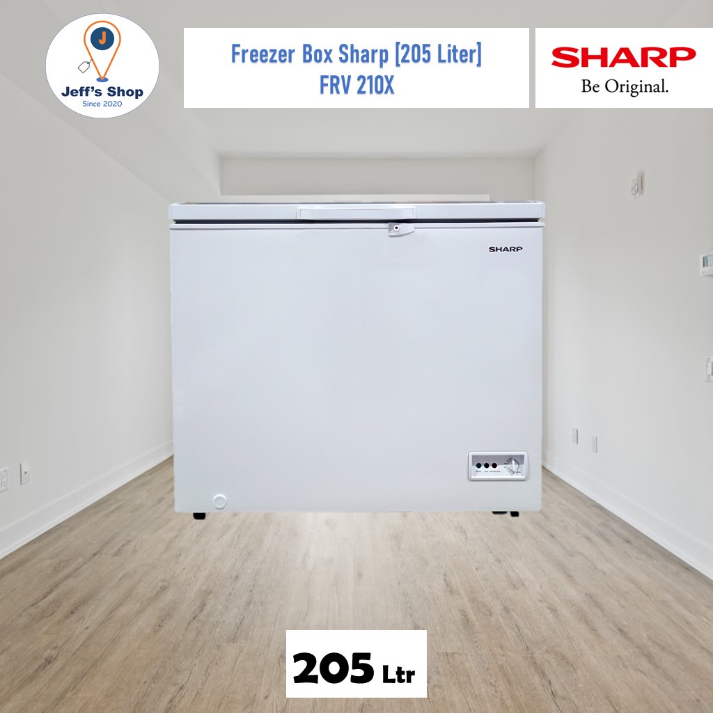 Chest Freezer / Freezer Box Sharp [205 Liter] FRV 210X