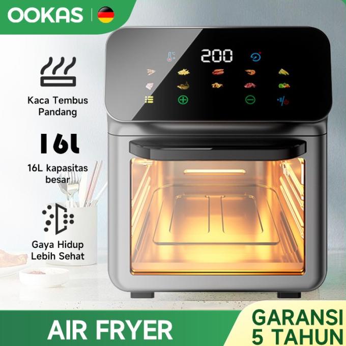 IMUTO air fryer oven low watt  16L Penggorengan Tanpa Minyak airfryer