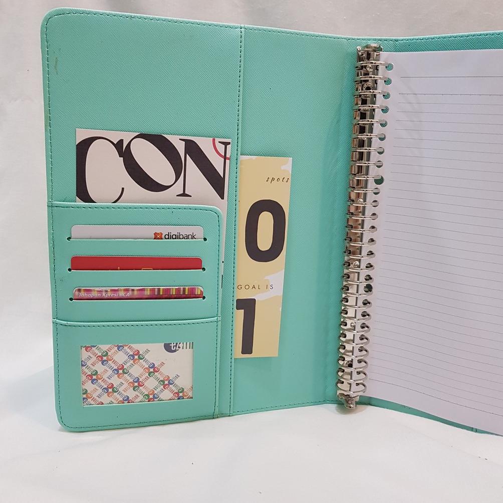 

Berkualitas! Binder Polos Eksklusif B5 26 Ring Agenda B5 Polos 26 Ring Binder Organizer B5 Ter ~