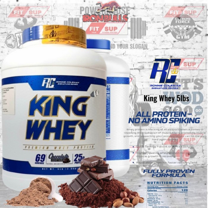 KING WHEY 5lbs KingWhey RC Whey Protein fitness whey gold wpc