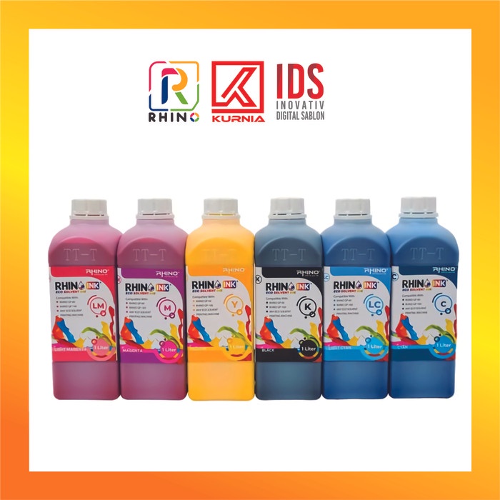 

Asli Tinta Eco Solvent Rhino Ink Best Quality