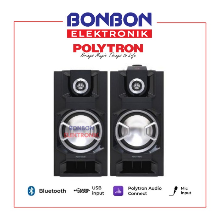 Baru Polytron Active Speaker Pas-8E12 / Pas8E12
