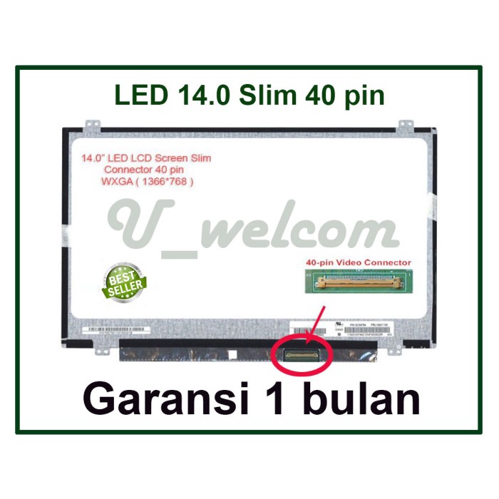 Terlaris Lcd Led 14.0 Laptop Acer One 14 Z1401 Intel N2840 Promo Terbaru