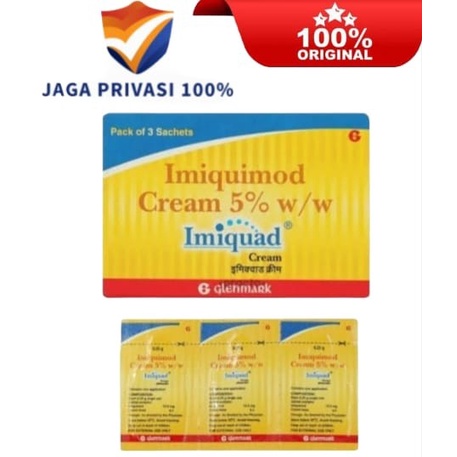 Promo Imiquad Imiquimod Cream Kutil Kelamin, Mengobati Kanker Kulit