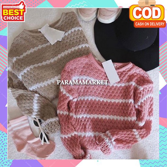 Baju Bju Bsju Sweater Switer Sweter Sweeter Suiter Sueter Crewneck Wanita Pria Cwe Cwo Cwek Cwok Cew