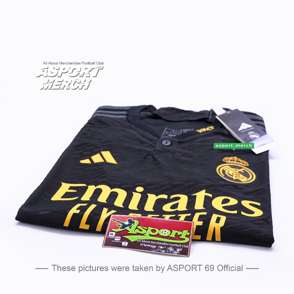 MADRID third PLAYER ISSUE JERSEY BOLA MADRID THIRD 3RD TERBARU 2023 2024 JERSEY MADRID THIRD PI 23