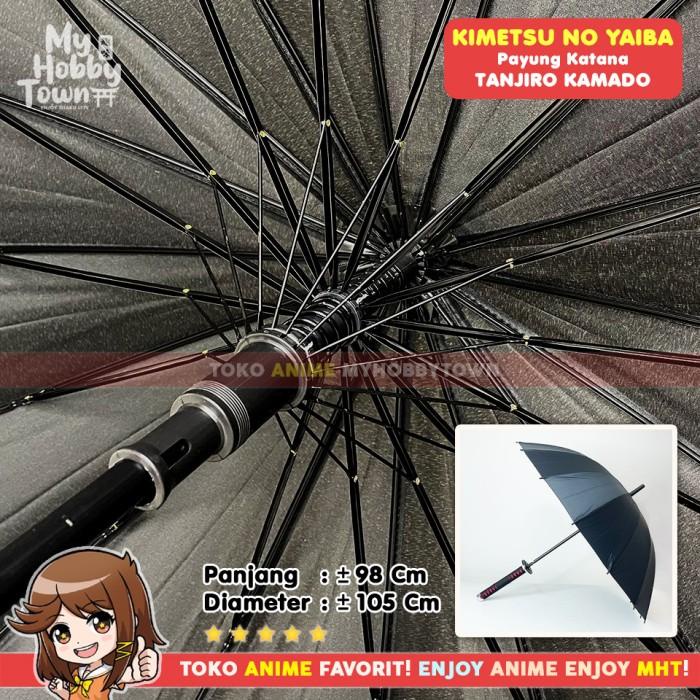 Payung Anime Pedang Kimetsu No Yaiba Demon Slayer Kamado Tanjiro