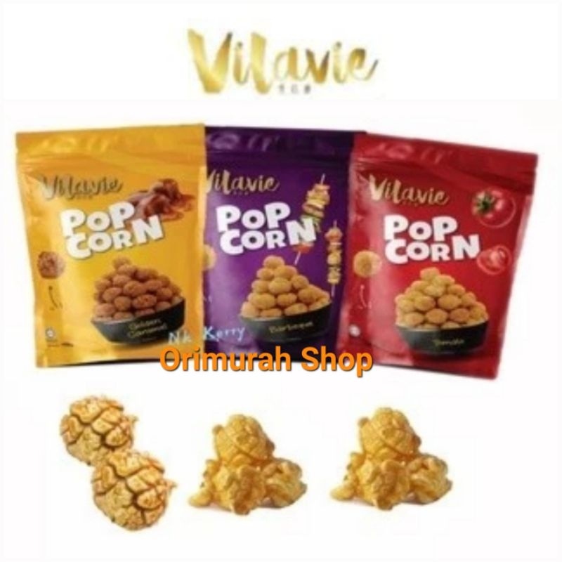 

Popcorn Vilavie Pop Corn Golden Caramel Bare Tomato 100 Gram Brondong Jagung Vilavie 100G Popcorn