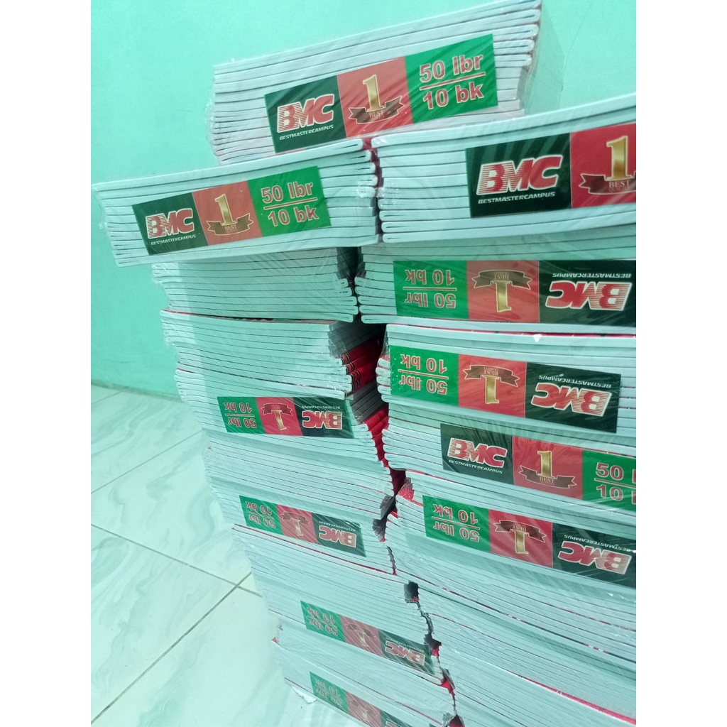 

Bku Campus Isi 50 Lembat/Buku Anak Sekolah [1Pak Buku=10 Buku]