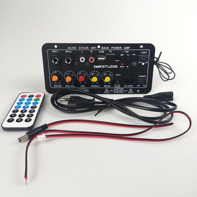 Tdoc*228 Amplifier Board Karaoke Audio Bluetooth Subwoofer Diy